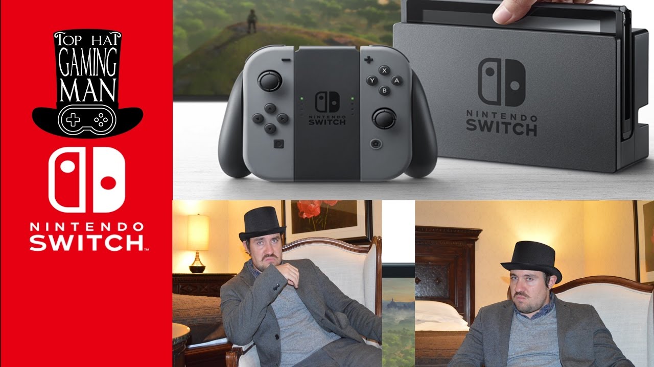 Thoughts on Nintendo Switch Reveal Top Hat Gaming Man YouTube