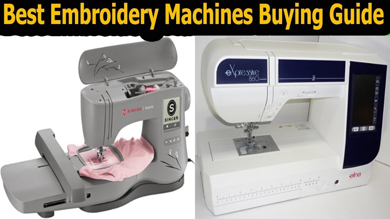 Top 5 Best Embroidery MachinesBest Embroidery Machine For ome Business