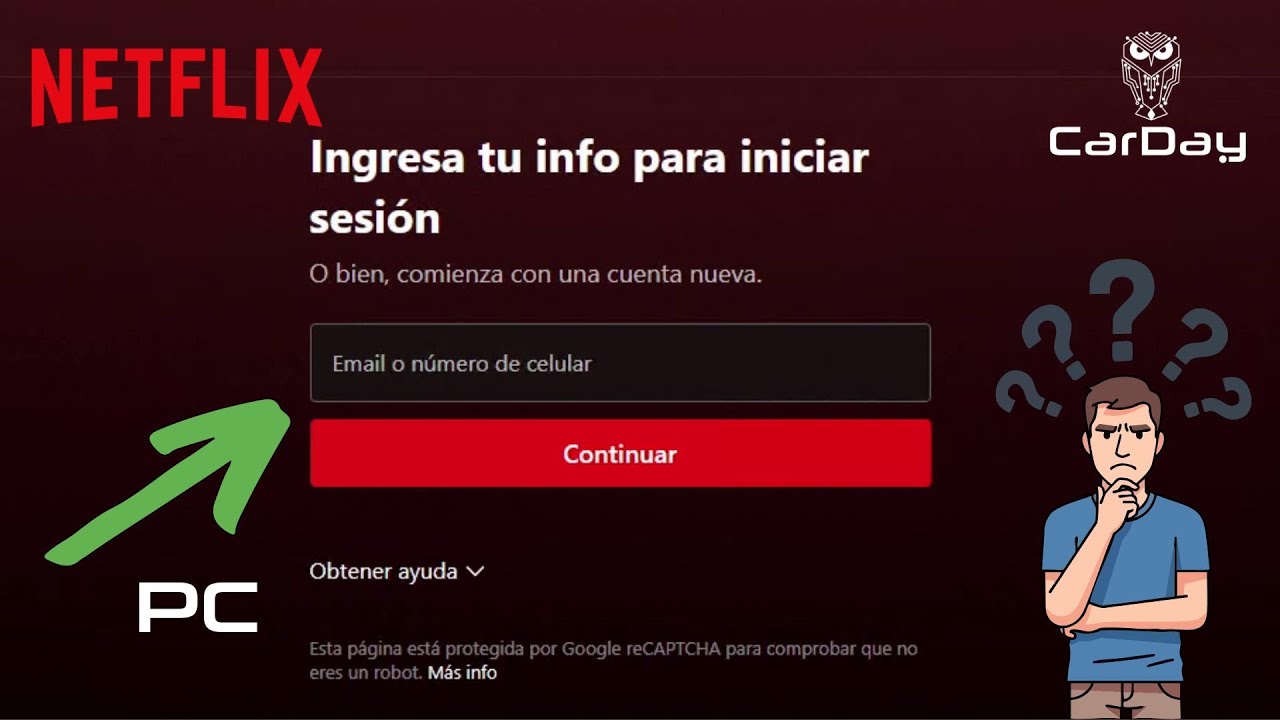 ¿Como iniciar sesión en Netflix con el nuevo interfaz? [2026] - YouTube