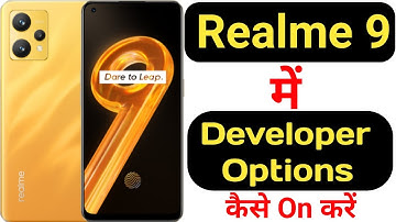 How to enable developer options in Realme 9 || Realme 9 me developer options kaise enable kare ||