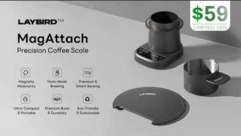 MagAttach: Seamless Coffee Scale with Versatile Features