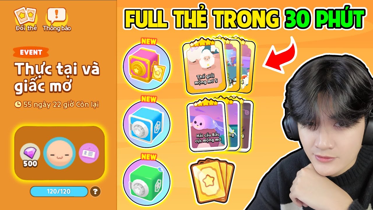 PLAY TOGETHER | BEDY THỬ THÁCH MỞ TẤT CẢ THẺ MỚI TRONG 30 PHÚT VÀ CÁI KẾT