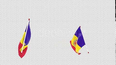 Flag Transition - Andorra | Motion Graphics - Envato elements