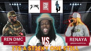 REN DMC Vs RENAYA | PenGame Rap Battle 2023 (REACTION)