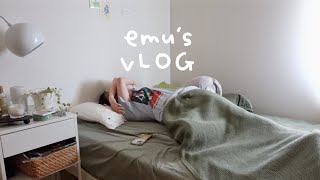 \VLOG/午前中を充実させたいひとり暮らしの休日.アイツが姿を現した😟ささみの美味しい簡単レシピ.届いた荷物は週末に開封する📦