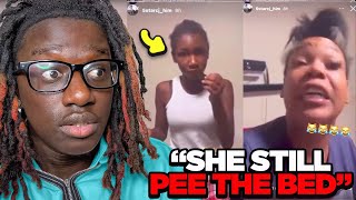 Mom Exposes Daughter For PEEING THE BED And Being Dirty On Instagram Live…( is she right or wrong)