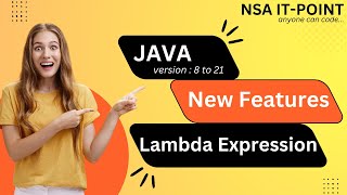 Java New Features | Version 8 to 21 | Lambda Expression | NSA IT-POINT