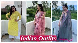 INDIAN OUTFITS HAUL | LOOKBOOK | ROMMIE GHOTRA