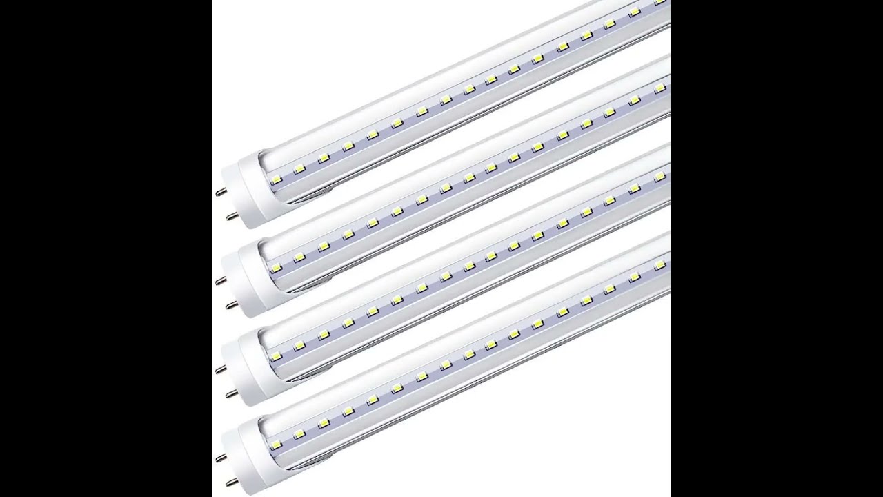 LED T8 Light Tube 2FT Daylight White 5000K Dual End Powered Ballast Bypass 1000Lumens 10W
