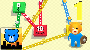 City Takeover - Gameplay Walkthrough All Levels 1-8 (Android,iOS)