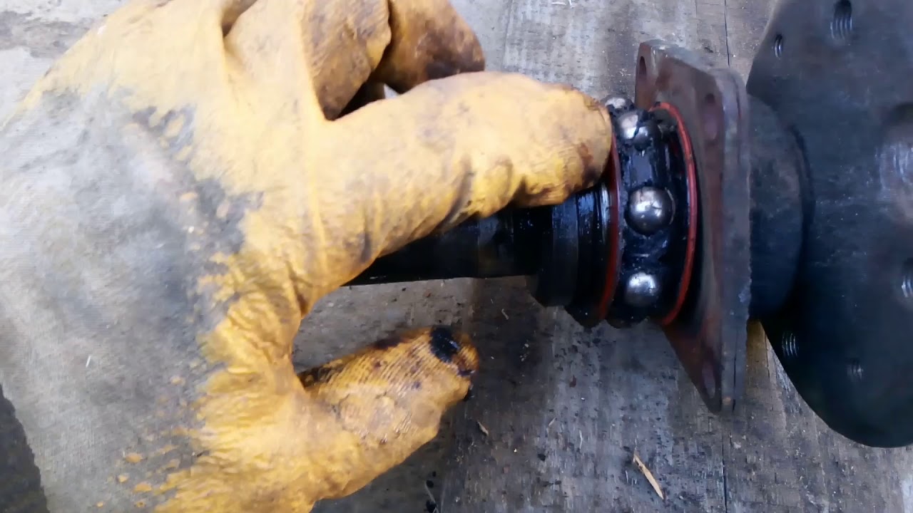 Замена подшипника полуоси автомобиля ВАЗ классика. - YouTube