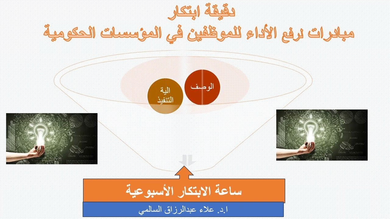 دقيقة ابتكار   ساعة الابتكار الاسبوعية