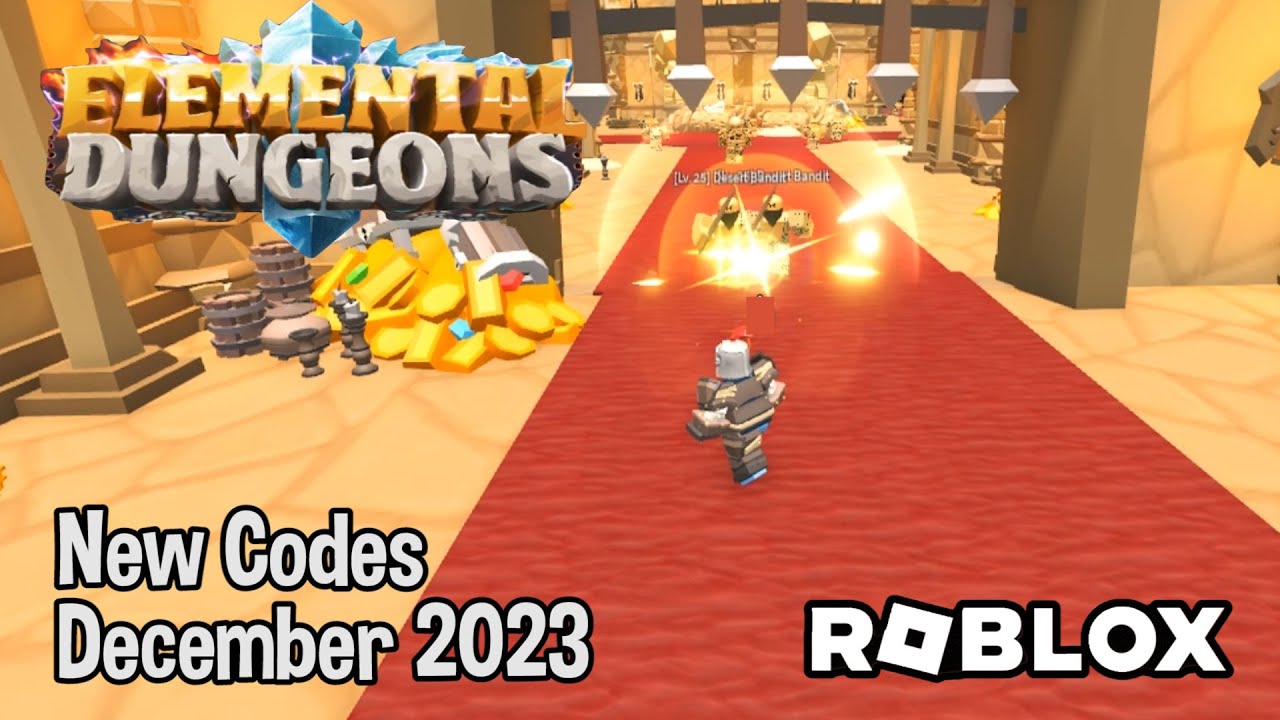 Elemental Dungeons codes December 2023