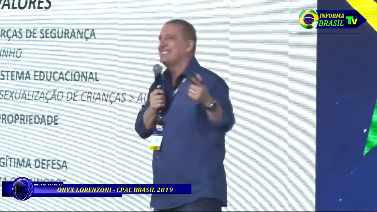 CPAC BRASIL 2019 - ONYX LORENZONI 