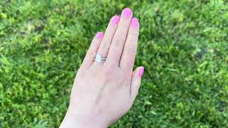 Rare Carat Engagement Ring Review (2 Carat Oval Lab Diamond)