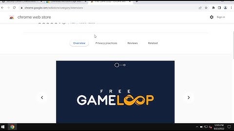 Free Game Loop adware-type extension removal.