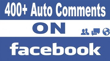 How to Use Auto comments on Facebook New 2017