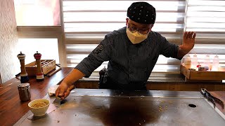 Amazing Skill! Teppanyaki Master  Korean Teppanyaki Restaurant