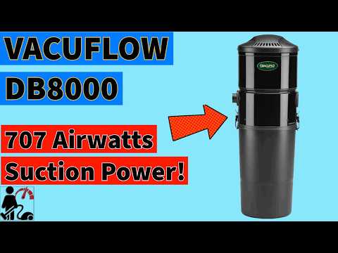 VACUFLO DB8000 CENTRAL VACUUM REVIEW & UNBOXING