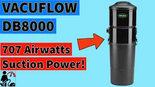 VACUFLO DB8000 CENTRAL VACUUM REVIEW & UNBOXING