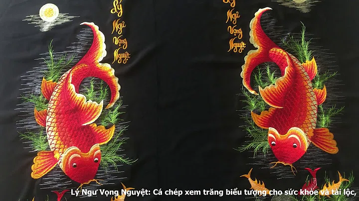 Cá chép cặp 35x65 (chưa khung)