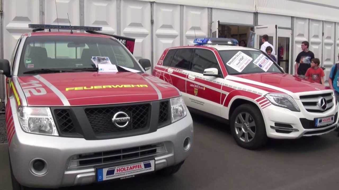 Rettmobil 2013: 2 Vorführungsfahrzeuge PKW Design112