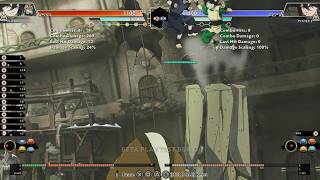 Avatar FighterZ Toph command grab bnb (Boulder)
