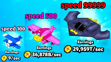 Merge Plane! Max Evolution With Max Level And All Planes