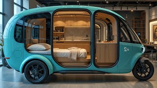 "2025 Tricycle Camper – The Ultimate Tiny Home on 3 Wheels!"