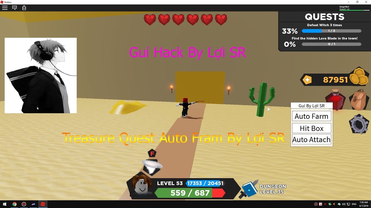 Roblox L How Hack Script Treasure Quest Auto Fram Lợi Sr Youtube - videos matching treasure quest roblox hackscript inf money