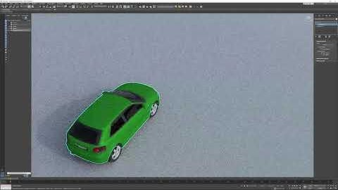 3DS Max - Vehicles in Civil View