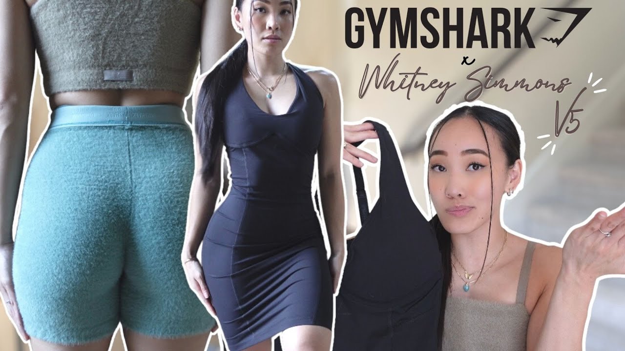 Whitney Simmons x Gymshark 2  try on haul & review, new color