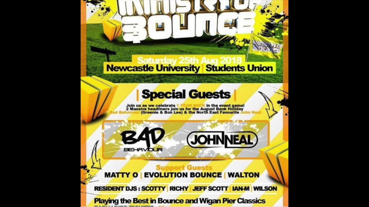 Ministry Of Bounce - 1st Birthday Promo DJ Richy Ben Rushin 2018