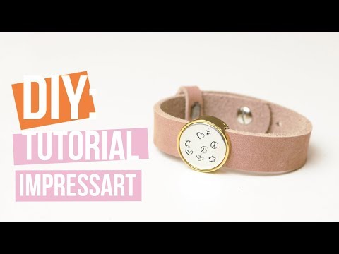 ImpressArt | DQ metalen cabochons stempelen – Tutorial