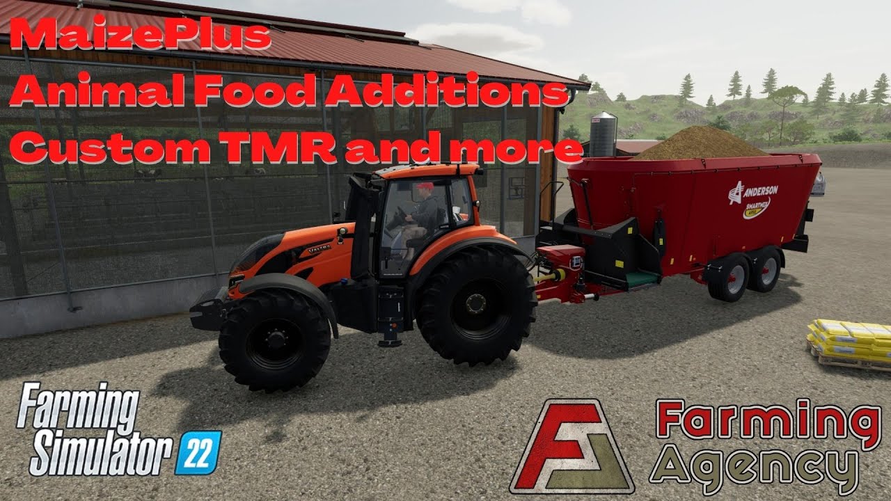 Animal Food Additions And Customizing Feeding MaizePlus FS22 YouTube