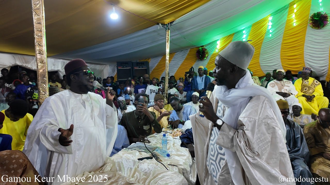 Gamou Keur Mbaye 2025 avec Tafsir Abdourahmane Gaye et Sam Mboup