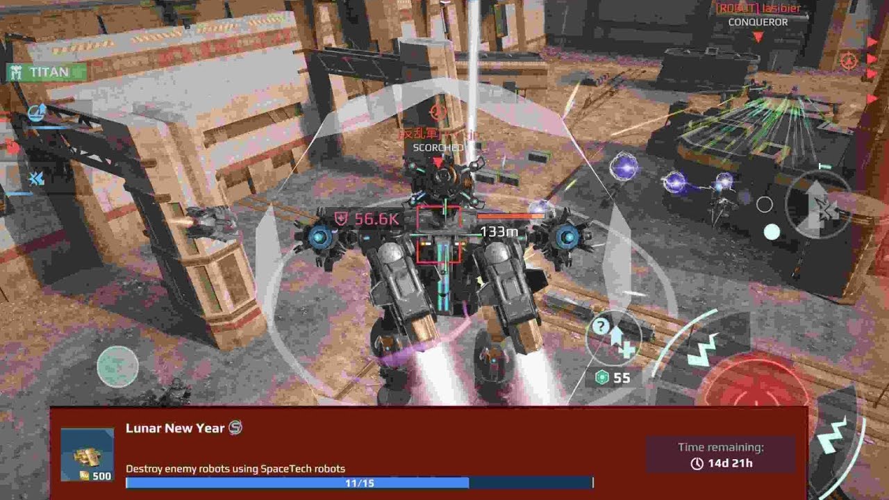 War Robot Factory Domination Gameplay, Raptor for Spacetech Destroy Enemy Robots Mission