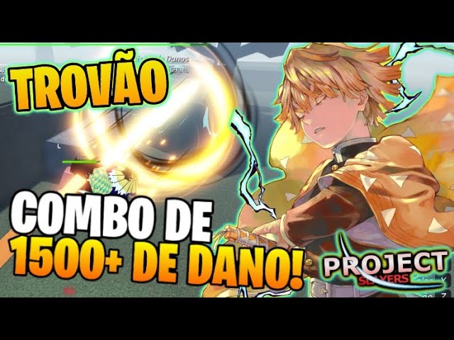 respiração do trovao combo project slayers｜Pesquisa do TikTok