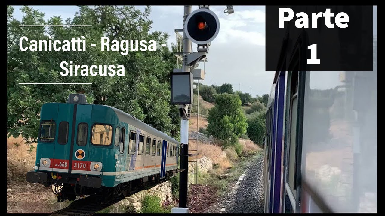 IL “FAR WEST SICILIANO”: LA SPETTACOLARE FERROVIA CANICATTI' - RAGUSA - SIRACUSA (Parte 1/2)