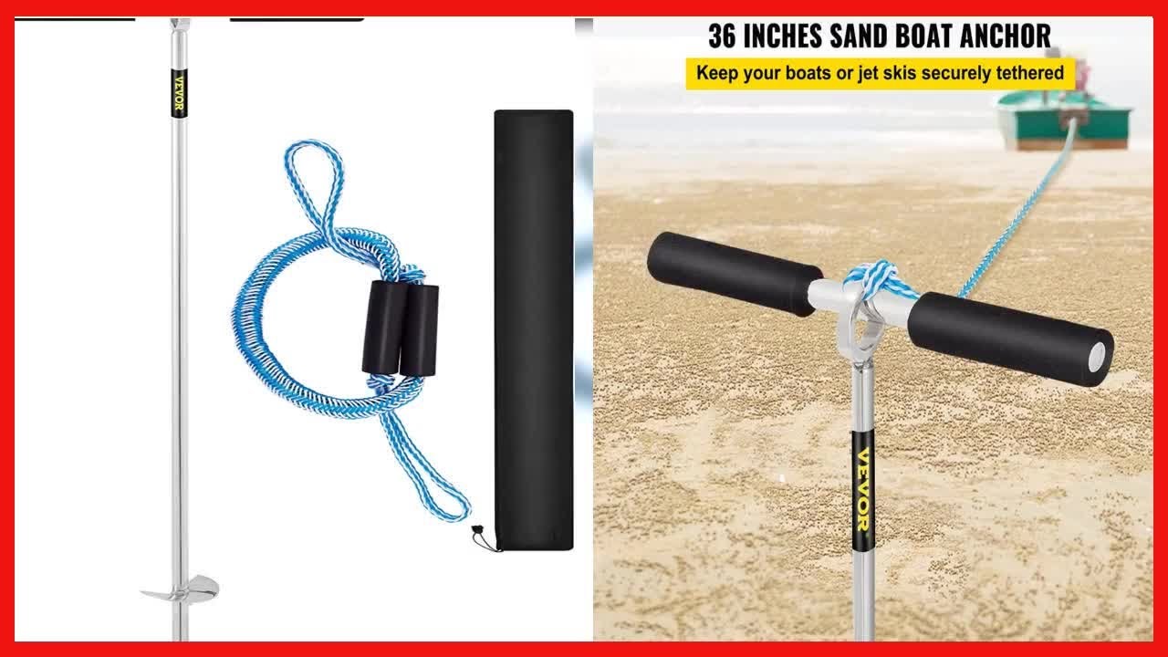 Great product -  VEVOR Sand Anchor, 36" Length Auger to The Beach and Sandbar, 316 Stainless Steel S
