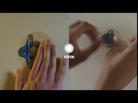 Eclipse™ Rapid Wall Repair Patch DIY 4 seconds video