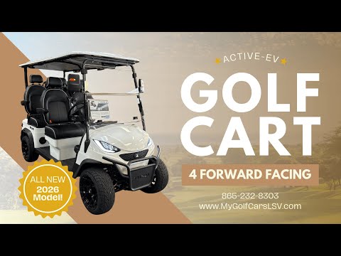 🚨 ALL-NEW 2026 Active EV Pulse 4 Seater – Forward Facing 🚨