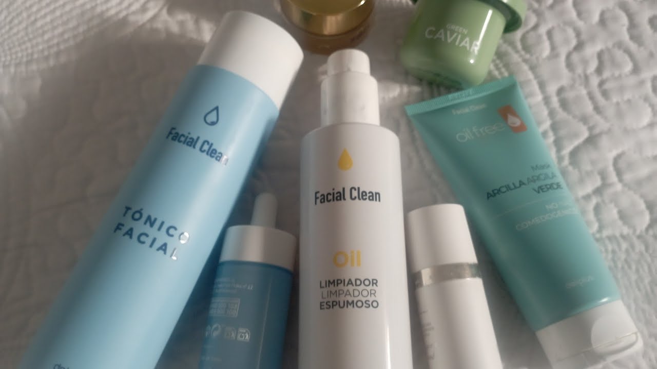 RUTINA FACIAL CON PRODUCTOS MERCADONA