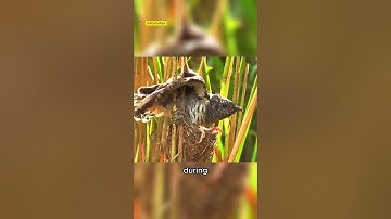 Why does the cuckoo lay its eggs in another bird