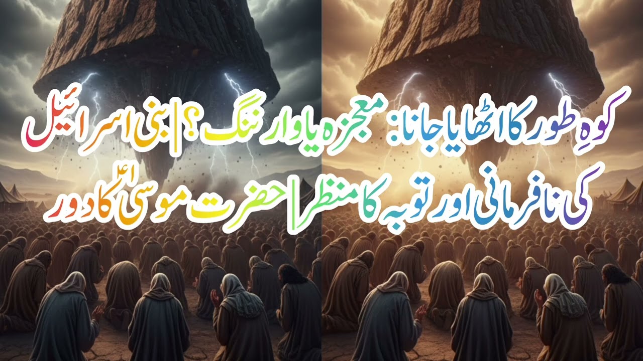 The Raising of Mount Hor: Miracle or Warning? | Scene of the Israelites' Disobedience and Repenta...