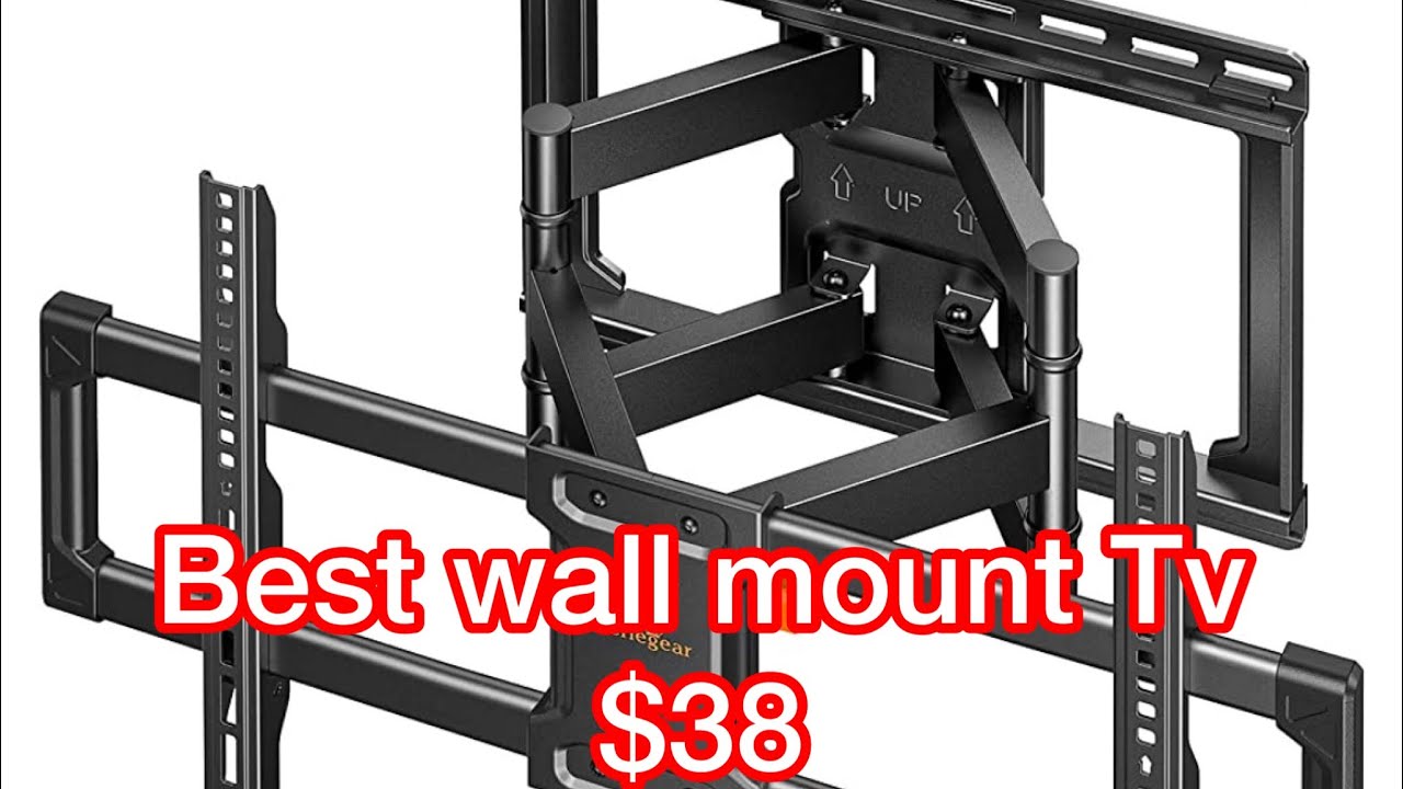 38 Perlegear Full Motion TV Wall Mount for 42 85 inch TVs up to 132