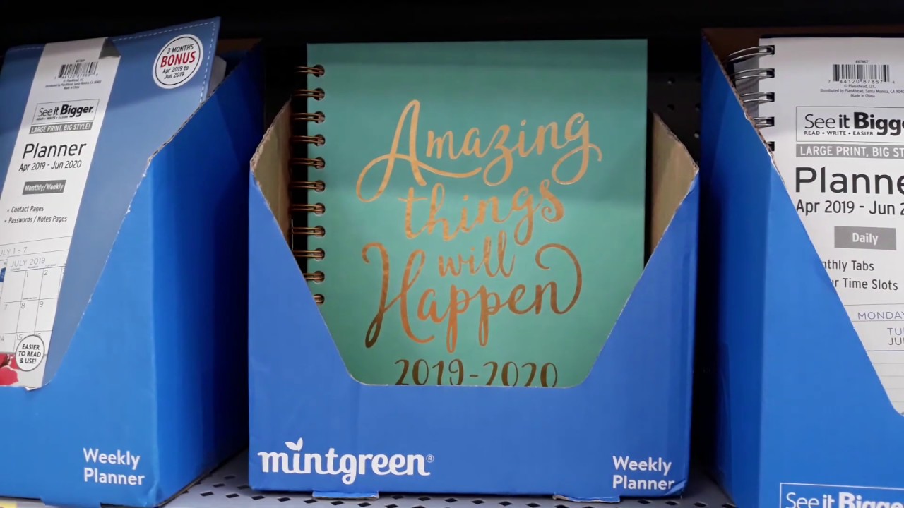 Shop with me Walmart Planners and Stickers