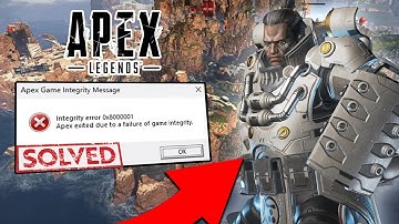 Fix Apex Badware Detected Integrity Error 0x8000001 – Easy Solution!