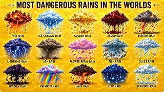 Most Dangerous Rains Ever Recorded 😱 Fire Rain, Blood Rain &amp; Meteor Showers Explained ||Story Empire