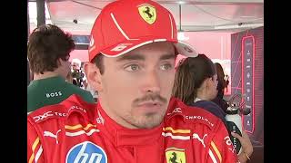 Charles Leclerc Post Race interview | Spanish GP 2024 Guide